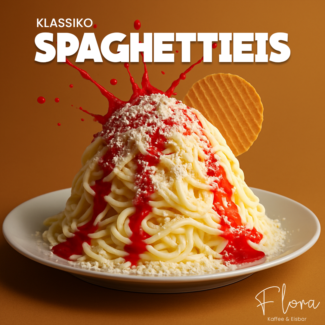 Flora Moment: Spaghettieis