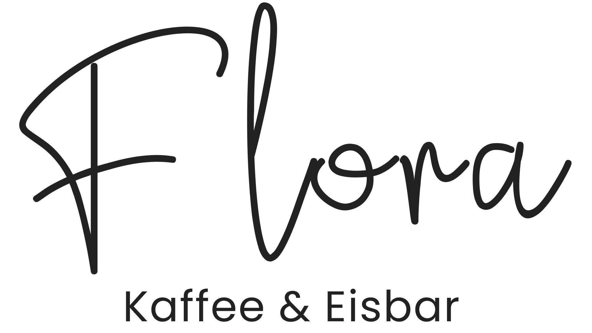 Flora Kaffee & Eisbar Logo